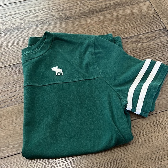 Boys Abercrombie kids green t shirt - Picture 11 of 15